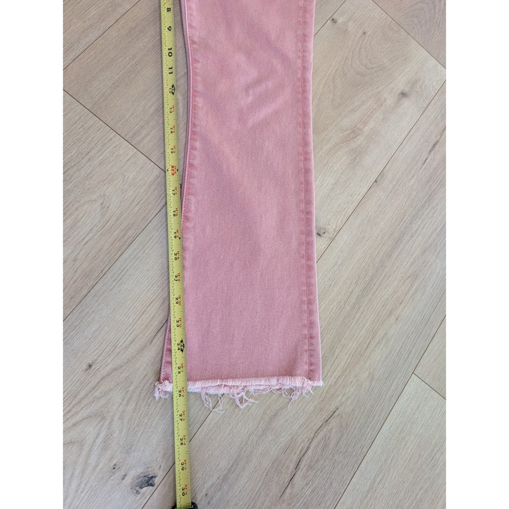 MOTHER Pink Cropped Ankle Jeans - Picture 9 of 11